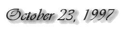 October 23, 1997 label