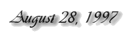 August 28, 1997 label