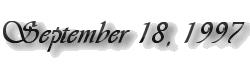 September 18, 1997 label
