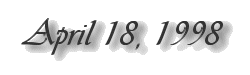 April 18, 1998 label