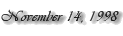 November 11, 1998 label