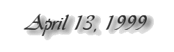 April 13, 1999, 2001 label