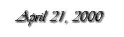 April 21, 2000 label