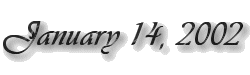 January 14, 2002 label