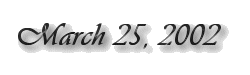 March 25, 2002 label