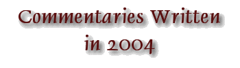 Commentaries Written in 2000 Label