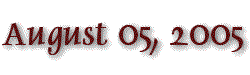August 05, 2005 label