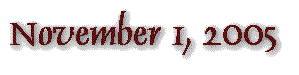 November 1, 2005 label