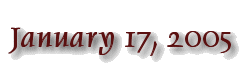 January 17, 2005 label
