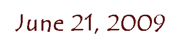 June 21, 2009 label