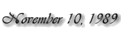 November 10, 1989 label